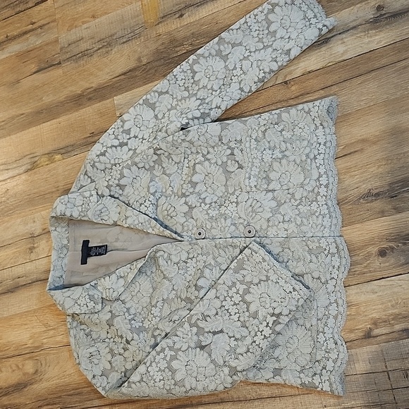 J. Crew Gray Tweed Blazer Structured Suit Jacket - Picture 1 of 9